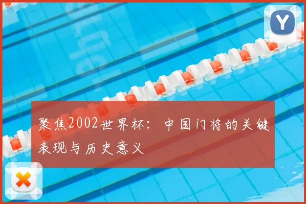 聚焦2002世界杯：中国门将的关键表现与历史意义
